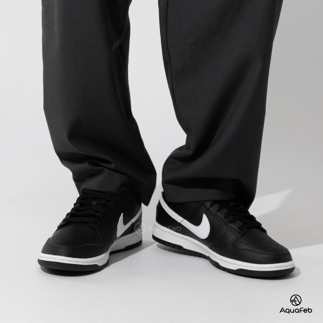 Nike Dunk Low Black Panda 2.0 男黑白熊貓反轉經典休閒鞋DV08...