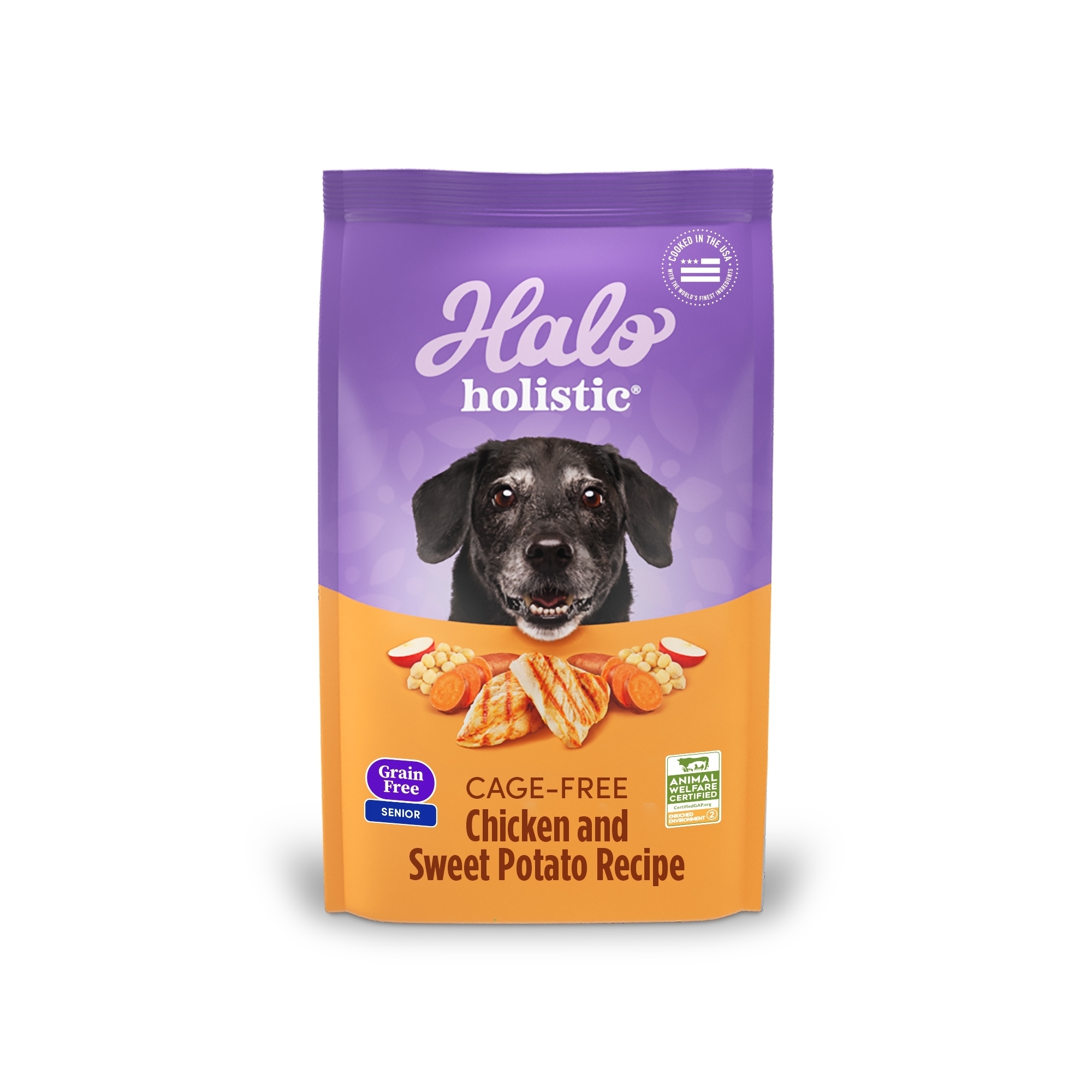 【HALO 嘿囉】熟齡犬 無穀雞肉|狗飼料