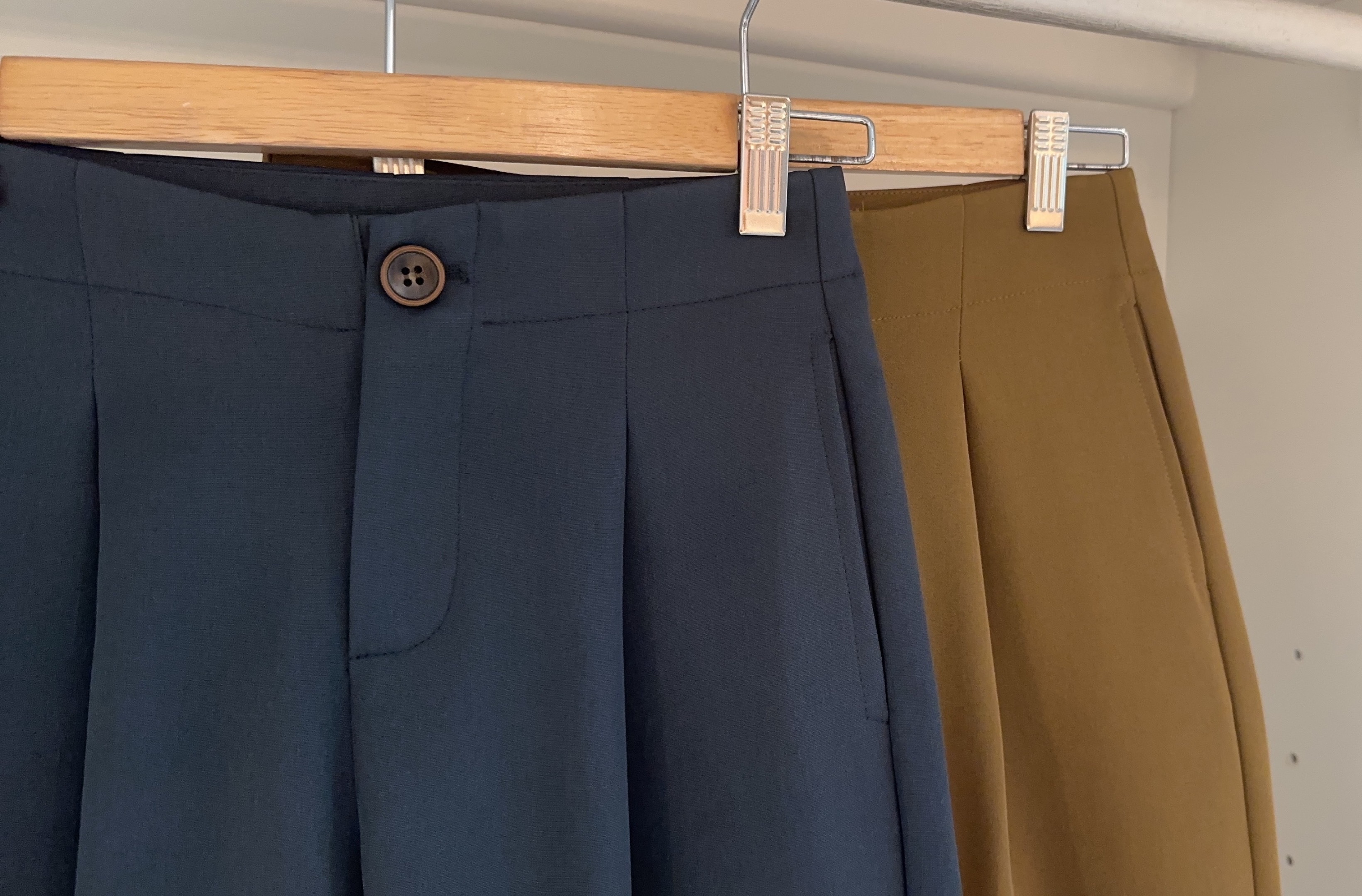 HIGH WAISTED SOLID TROUSER