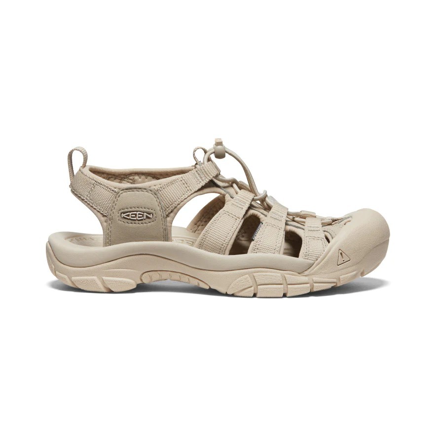 KEEN 女款 NEWPORT H2 W MONOCHROME/SAFARI 護趾涼鞋 卡其