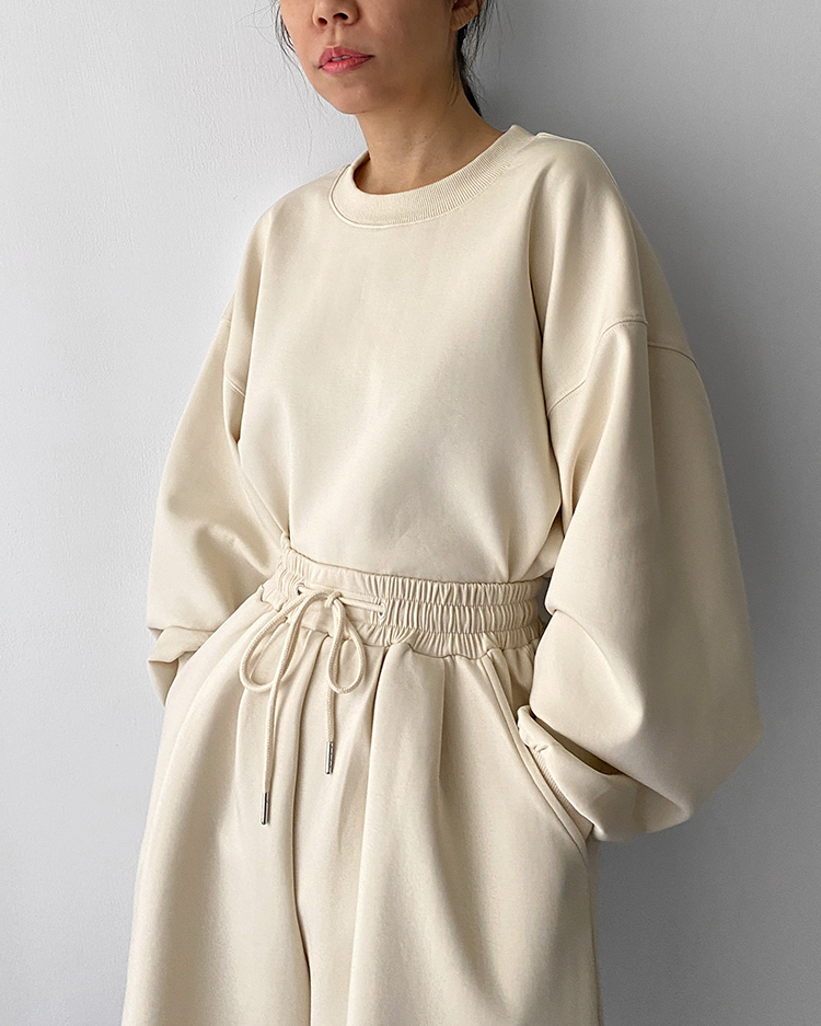 MFT-2260 空氣感衛衣 ᴄʀᴇᴀᴍ