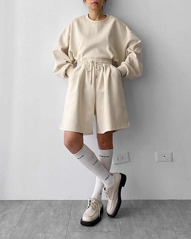 MFT-2260 空氣感衛衣 ᴄʀᴇᴀᴍ