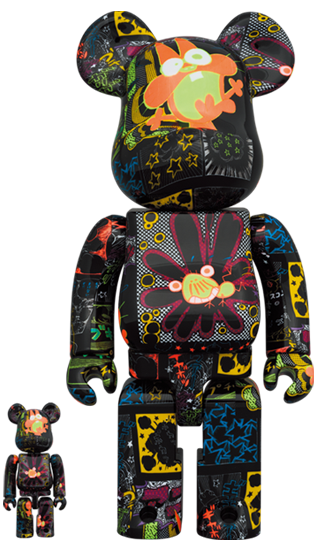 100%+400% BE@RBRICK  ニューアカツカ ニャロメ＆べし