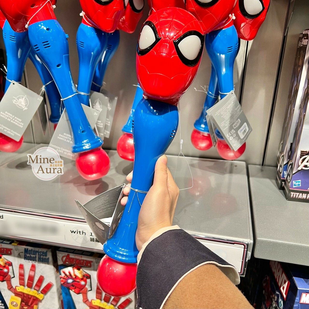 蜘蛛人 Spider-Man 大頭 造型 泡泡機 漫威 Marvel -香港迪士尼樂園