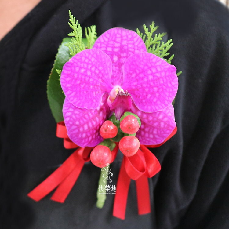 光耀✵蘭花胸花  AF230999