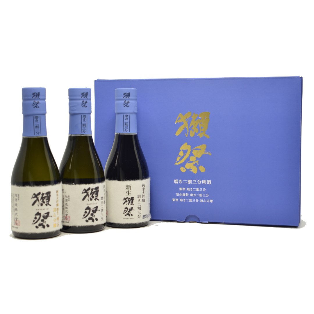獺祭　純米大吟醸23/39/45　Trial Set　180ml x 3　(禮盒裝)