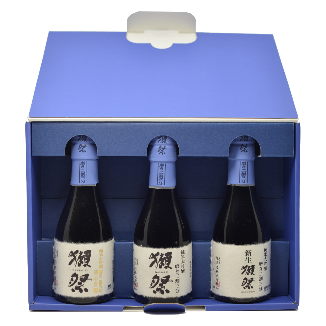 獺祭　純米大吟醸23/39/45　Trial Set　180ml x 3　(禮盒裝)