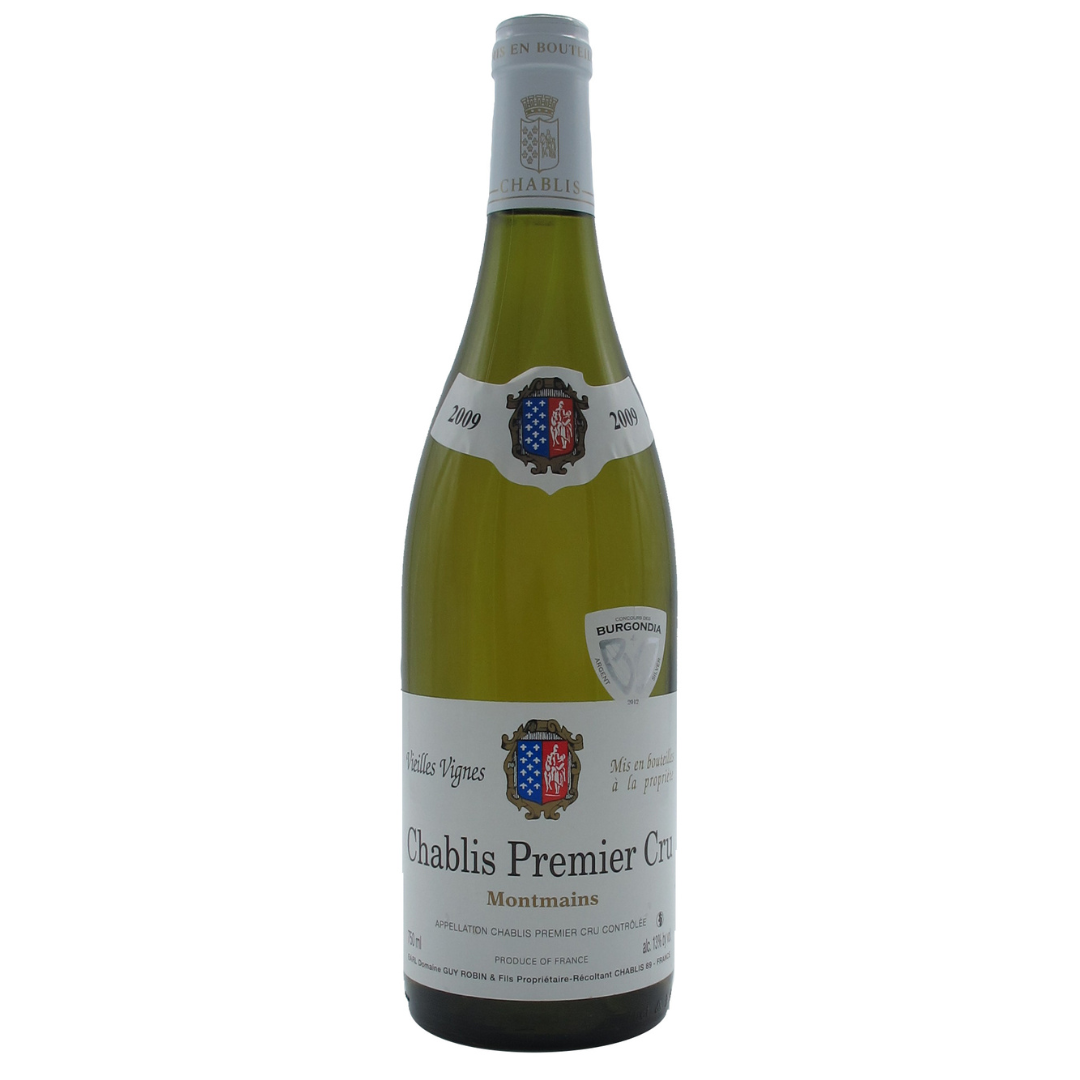 DOMAINE GUY ROBIN Chablis 1er Cru ‘Montmains’ Vieilles Vignes 2009