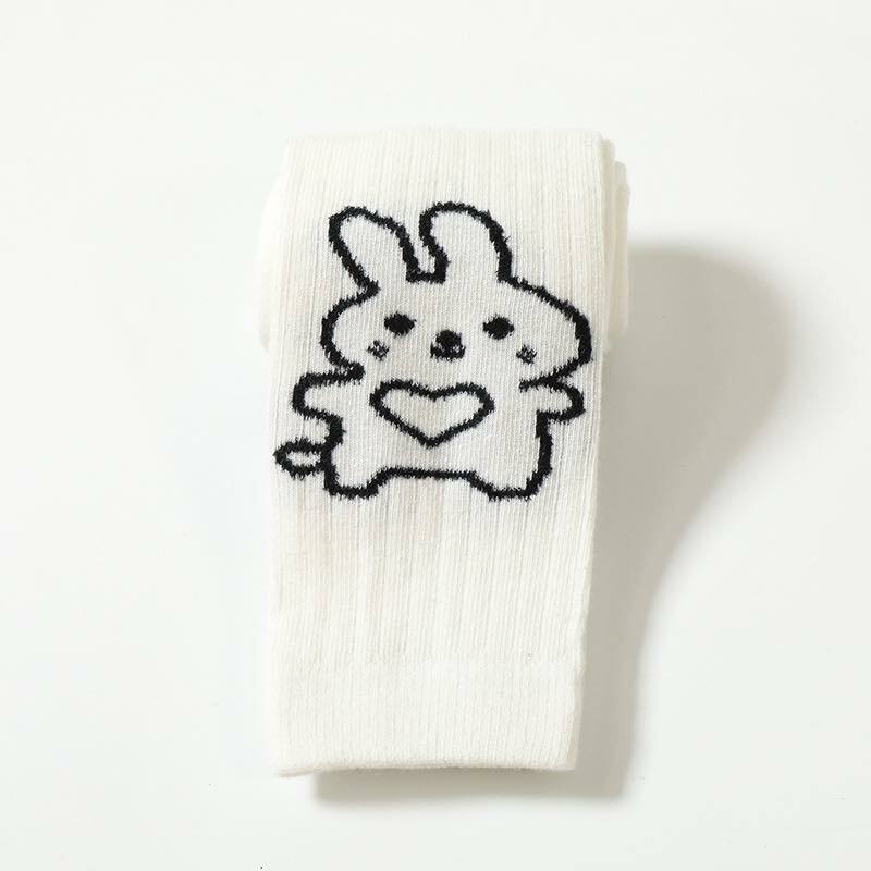 I19WE_SS23_C🐰白色愛心兔兔打底褲(pre-order)