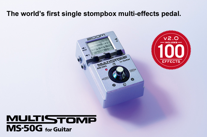 Zoom ZOOM MS-50G 電吉他 綜合效果器 第 4 張圖片｜三峽吉他 / Bass