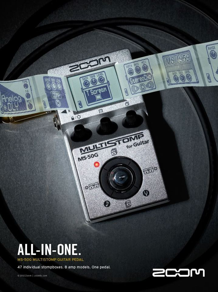 Zoom ZOOM MS-50G 電吉他 綜合效果器 第 3 張圖片｜三峽吉他 / Bass