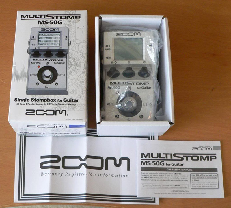 Zoom ZOOM MS-50G 電吉他 綜合效果器 第 5 張圖片｜三峽吉他 / Bass