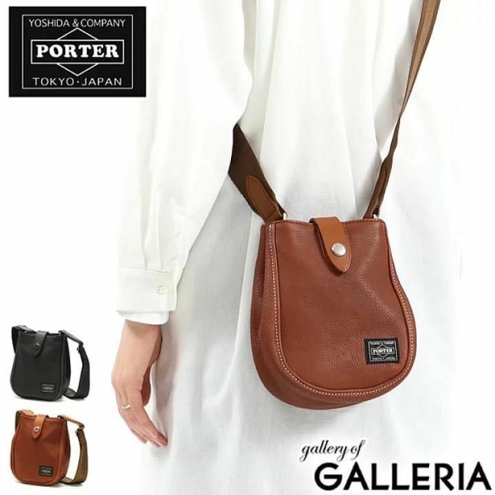 日本直送 Porter Cisco 真皮 shoulder bag