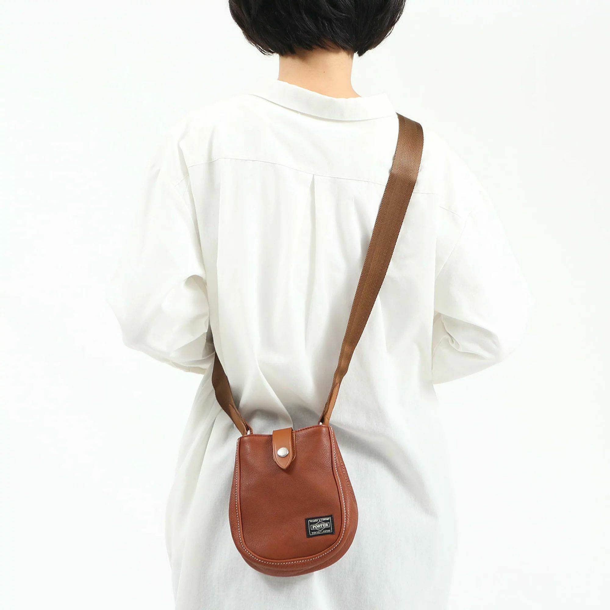 日本直送Porter Cisco 真皮shoulder bag