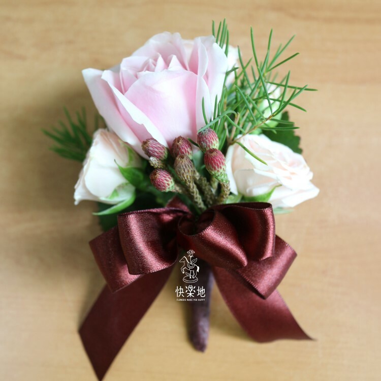 花季✵玫瑰花胸花  AF230996