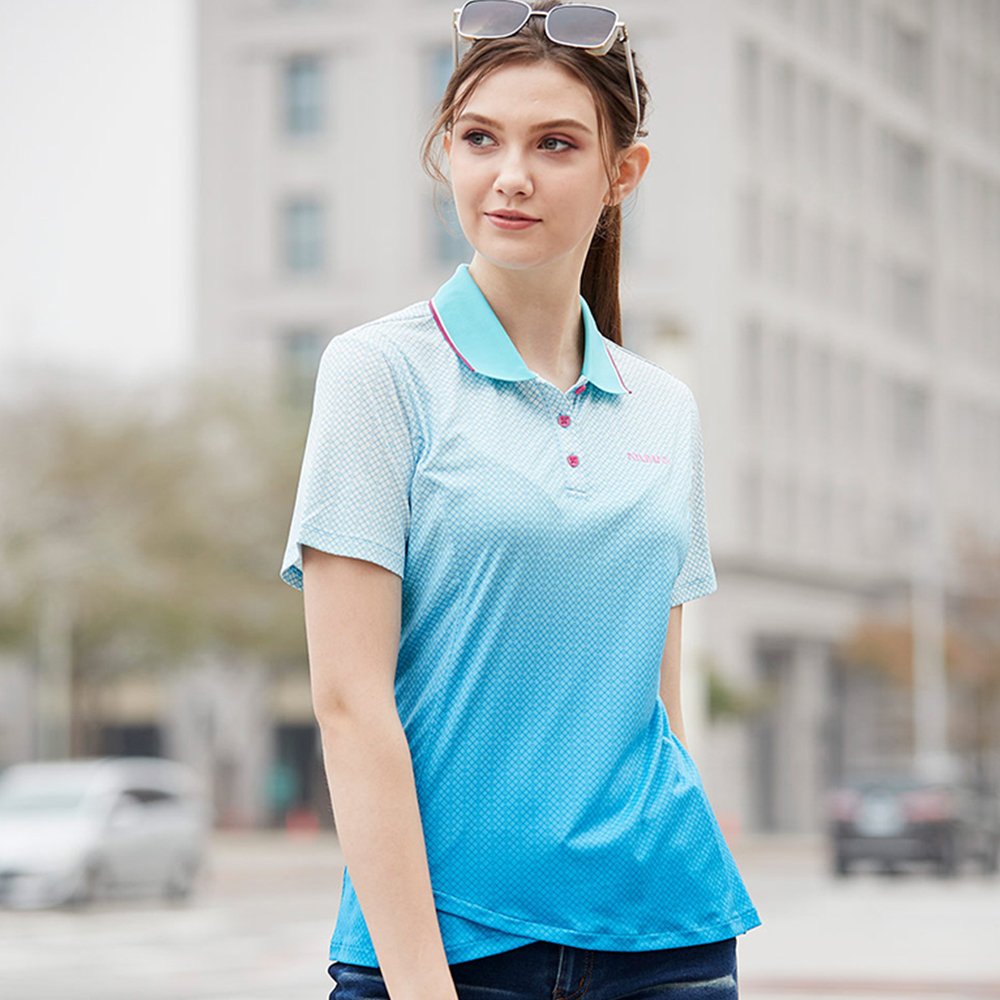 Atunas 歐都納  涼感防曬吸濕排汗快乾短袖POLO衫 女款 (2色) 冰涼/抗UV/旅遊/出國 10AP2003W