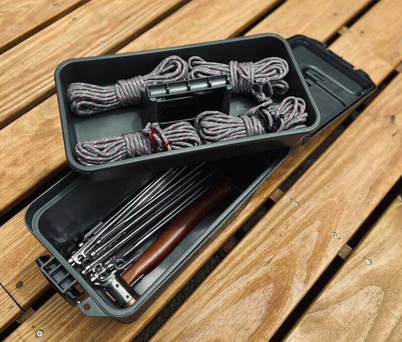 【CampingBar】 軍事風工具箱