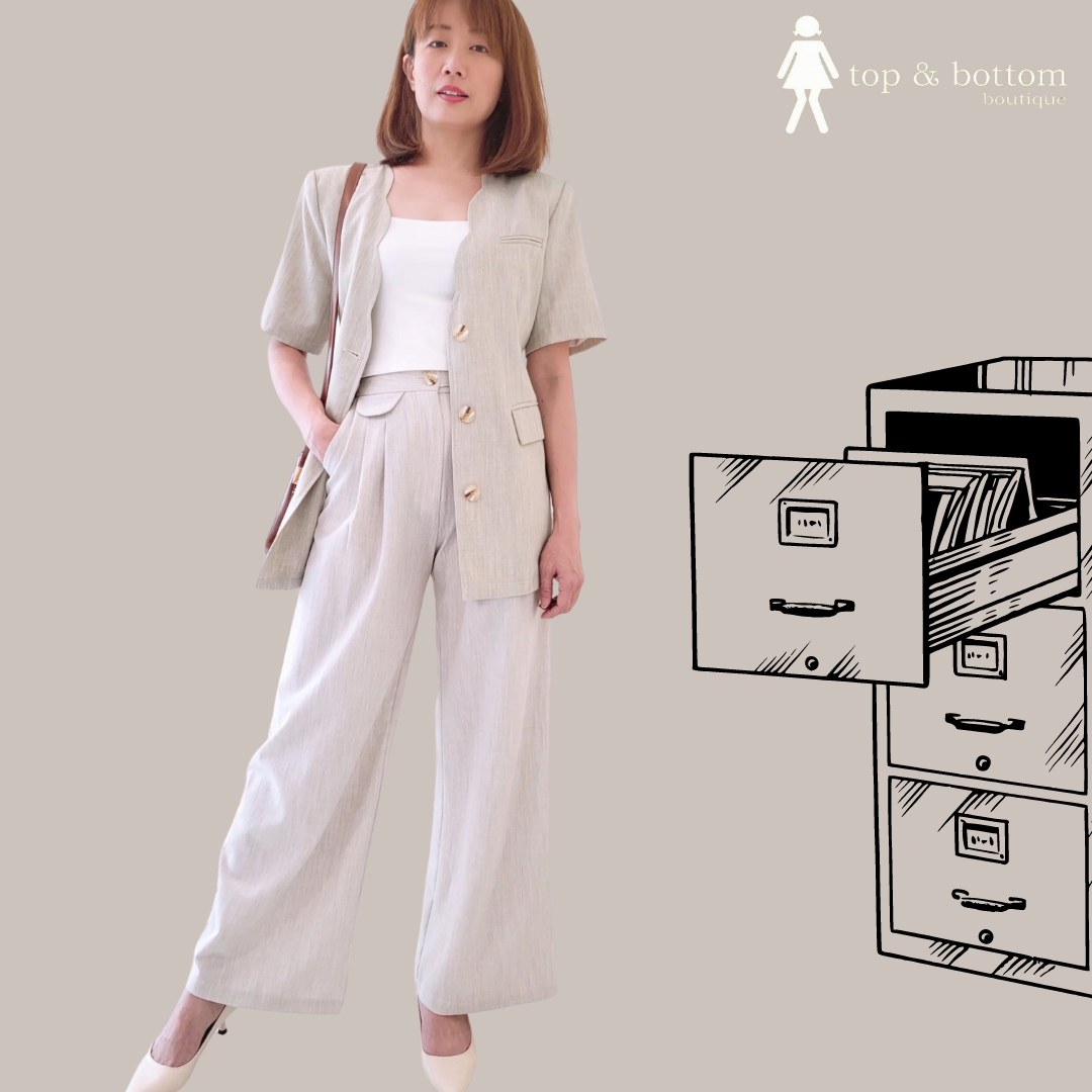 HIGH WAISTED WIDE LEG CULOTTES