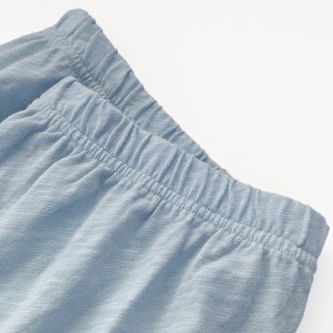 鬆緊腰頭、服貼不緊繃 | 藍天畫布有機棉