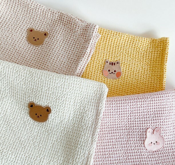 Dot to Dot 華夫格繽紛清爽毯