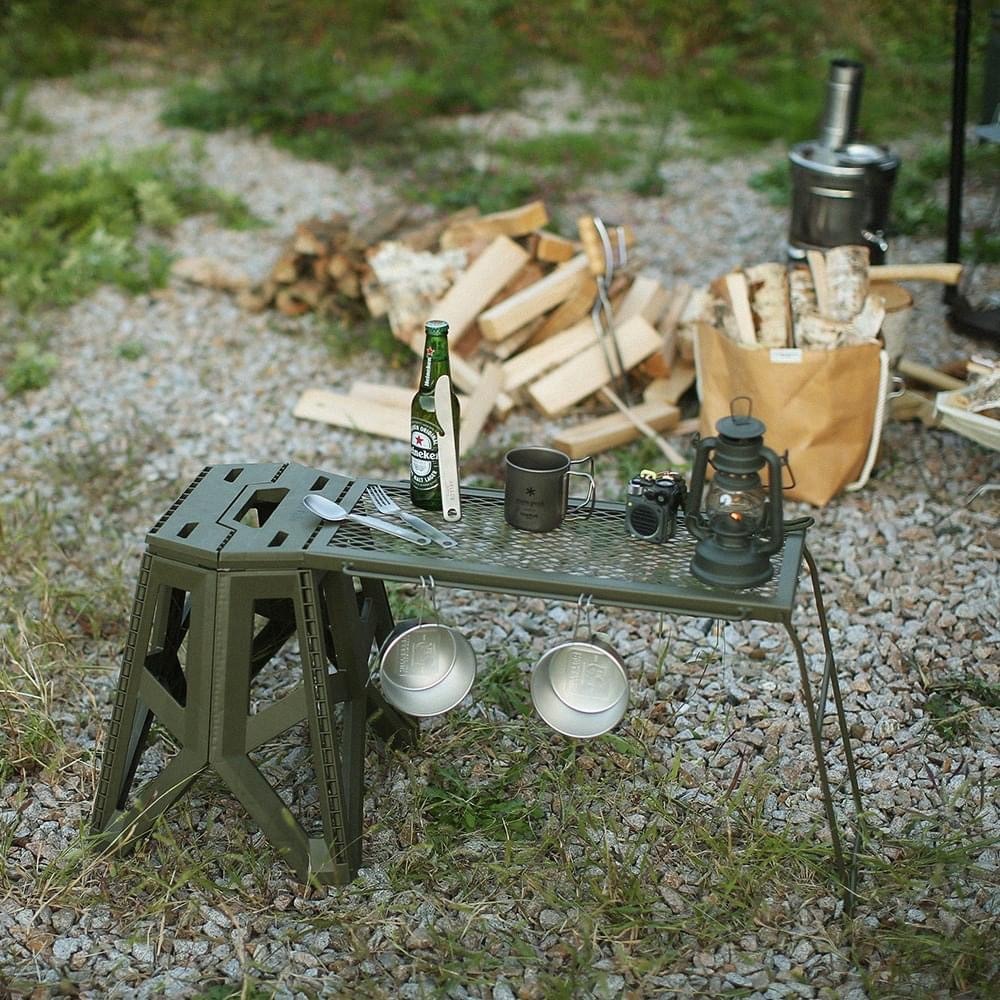 HELLOS 韓國 Berg柏格 鋼化桌 延伸桌板 折凳桌 露營網桌 露營桌 露營小桌 露營 桌板 秒折桌 韓國桌