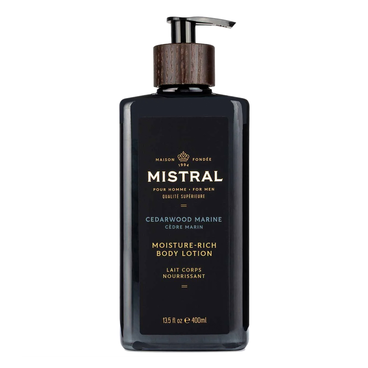 美國 Mistral - 海洋雪松 身體保濕乳液 / 潤膚乳（Cedarwood Marine）