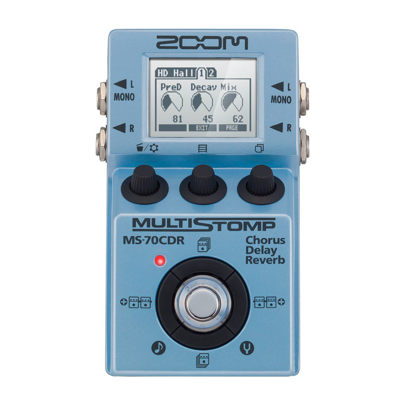 Zoom ZOOM MS-70CDR 電吉他 綜合效果器 — 三峽吉他 / Bass｜YA! 玩音樂