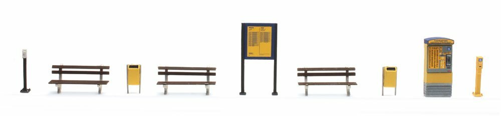 Artitec 387.172 HO規 NS platform set, epoch IV-V 月台配件