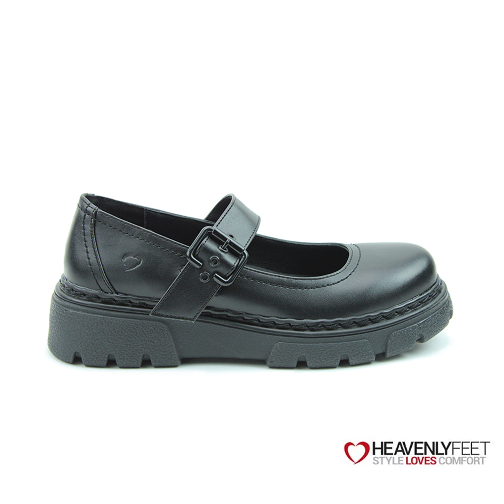 【HEAVENLY FEET】英國舒適品牌 | Mary-Jane 單扣密鞋 BOSTON 黑色