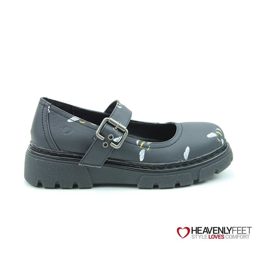 【HEAVENLY FEET】英國舒適品牌 | Mary-Jane 單扣密鞋 BOSTON 蜜蜂