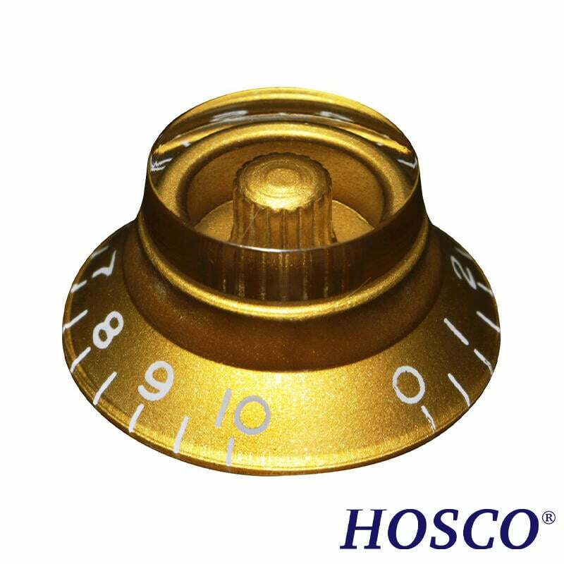 HOSCO KG-160I 金色 Hat Knob 旋鈕 英制 內齒24