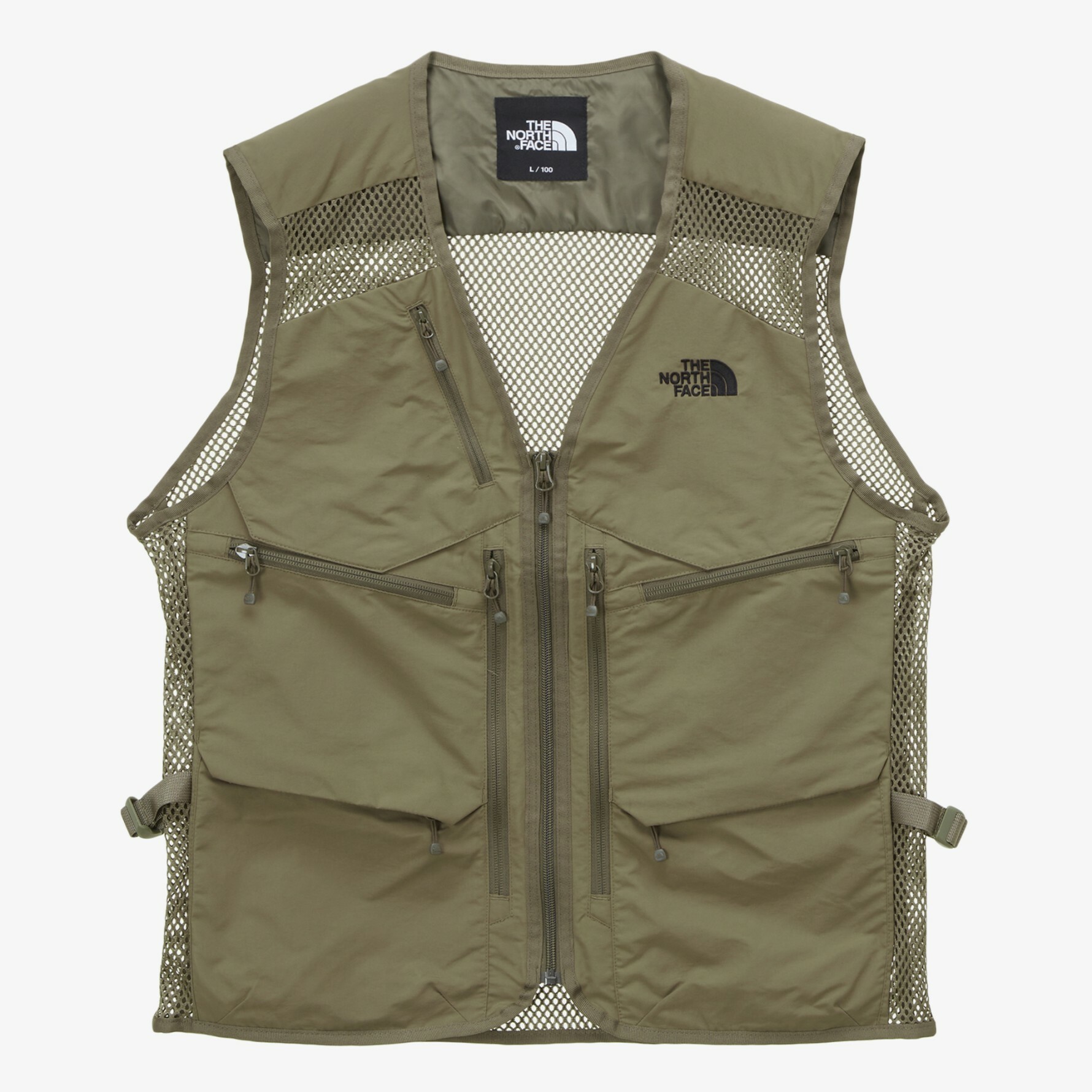 THE NORTH FACE 男GEAR MESH VEST 多口袋釣魚背心NV3BP01