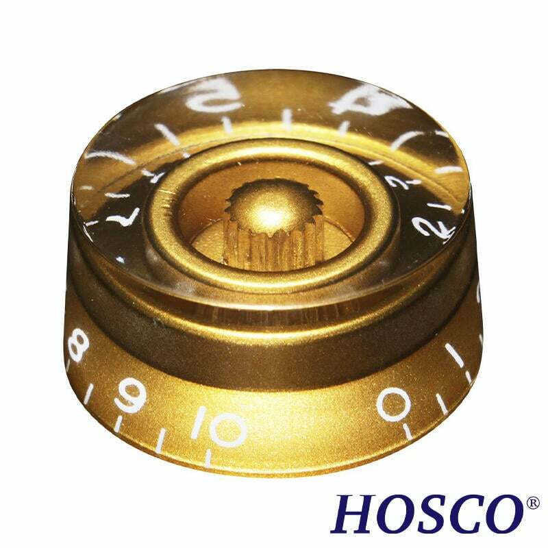 HOSCO KG-110I Gibson型 金色 Speed Knob 旋鈕 英制 內齒24