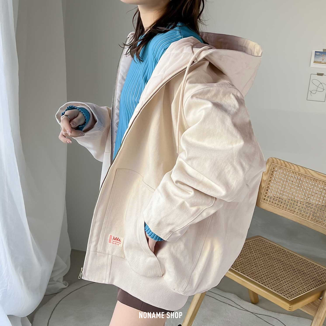 JAVA Collaboration 日本品牌限定 棉質 連帽 外套 五色 (女款)
