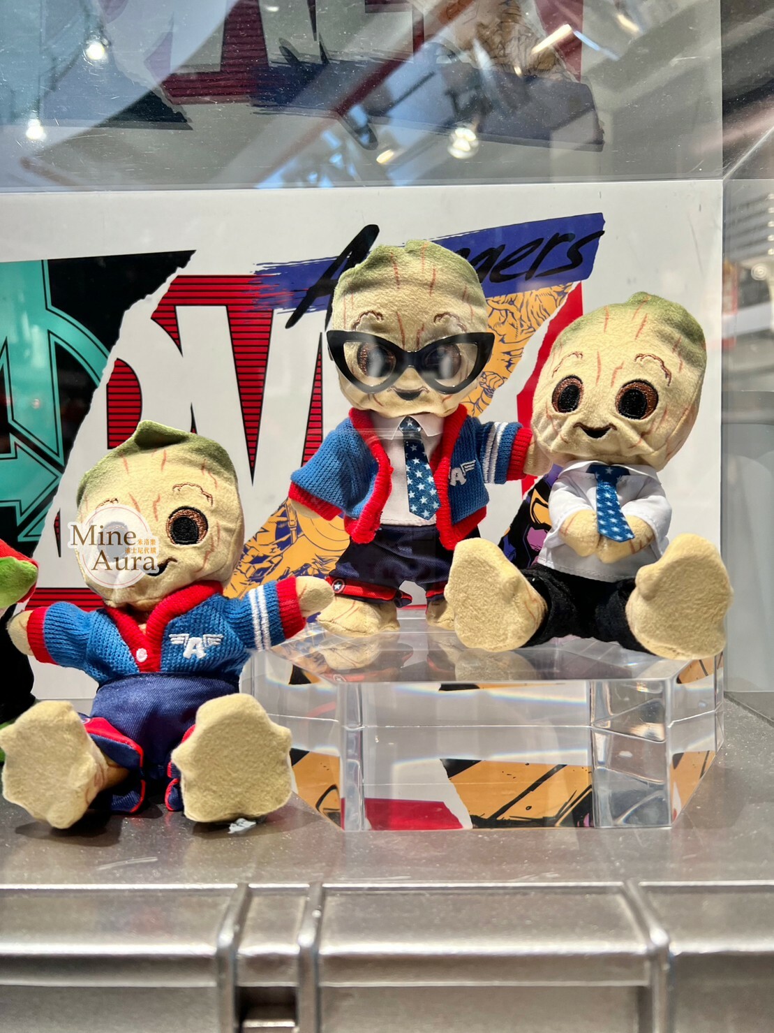 nuiMOs 美國隊長 Captain America 配色 襯衫 針織外套 藍色褲子 造型服裝 (無娃娃) 漫威 Marvel -香港迪士尼樂園