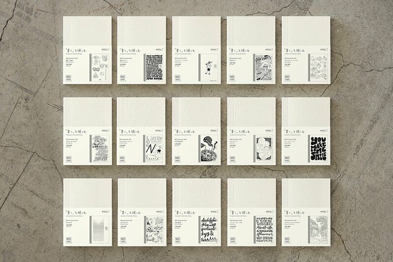 【15週年限定】MD Notebook (A6) 藝術家聯名款｜日本MIDORI