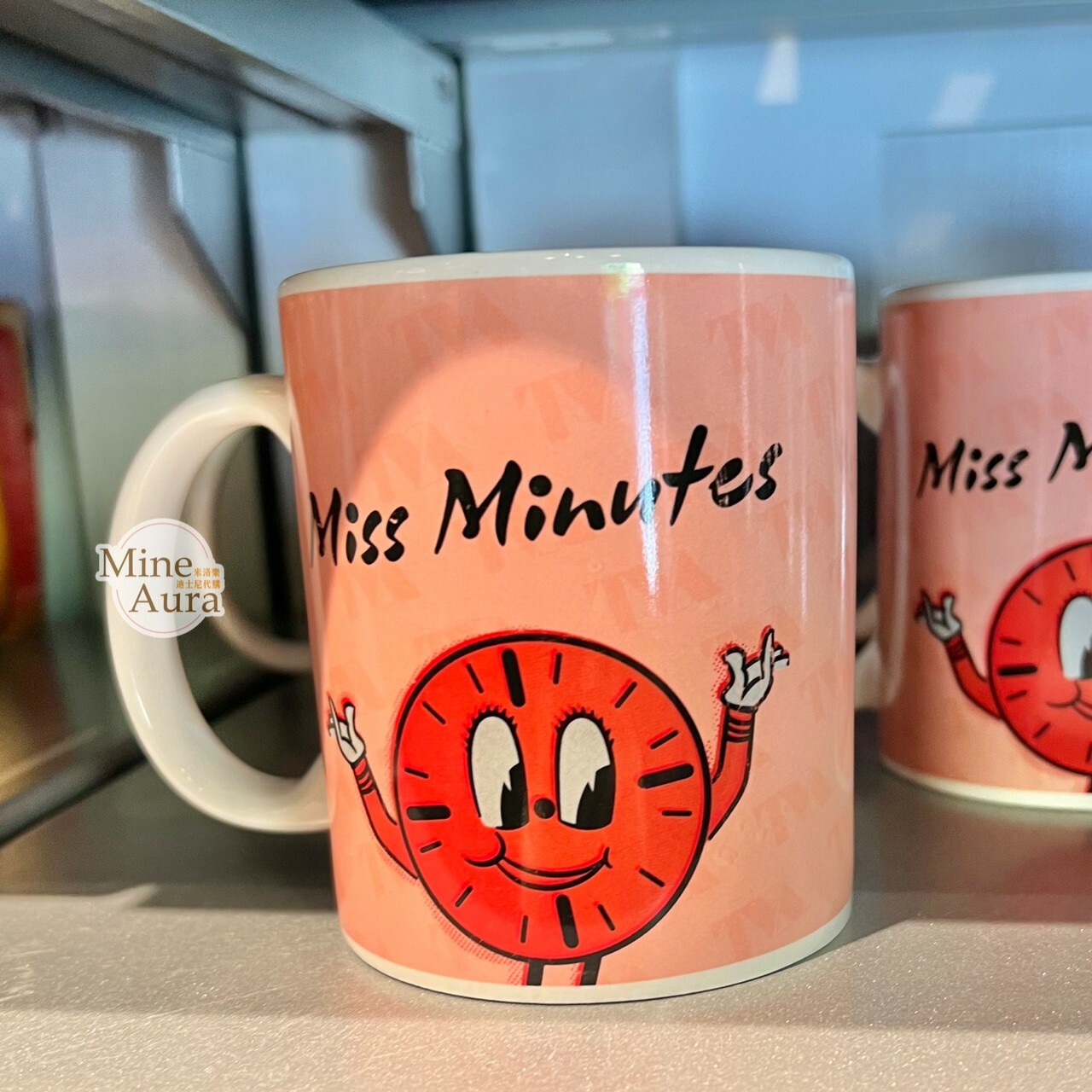 洛基 Loki 時鐘小姐 Miss Minutes 圖案 馬克杯 水杯 漫威 Marvel -香港迪士尼樂園