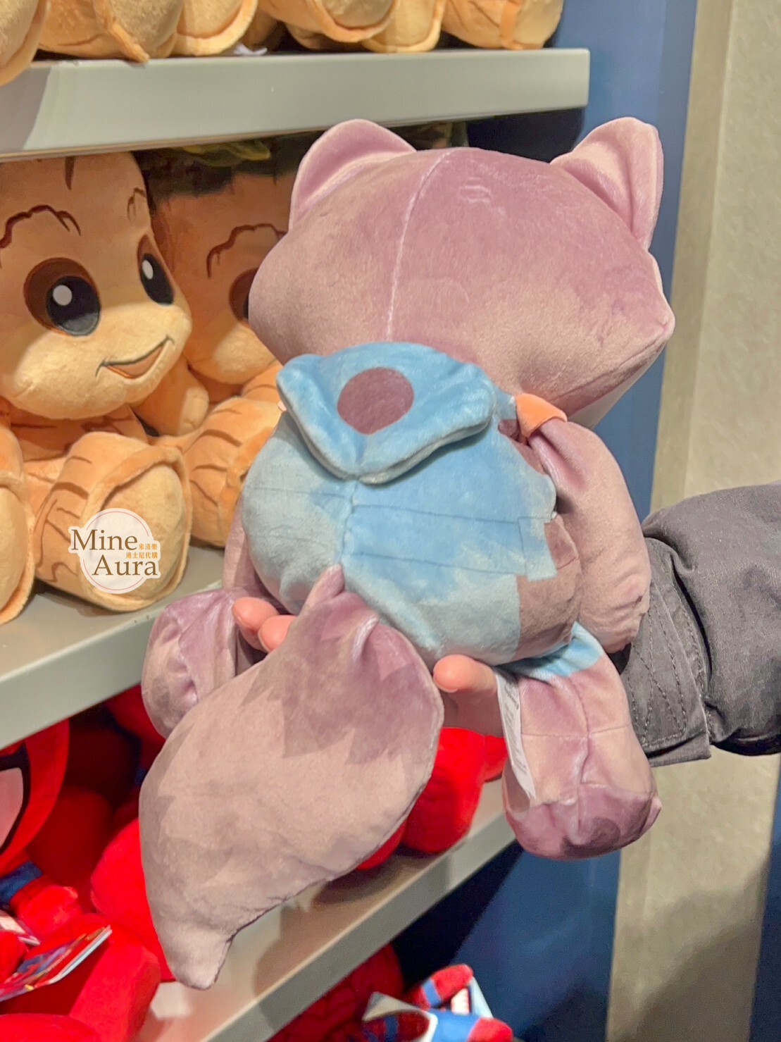 火箭浣熊 Rocket Raccoon 沙袋重力 娃娃 玩偶 星際異攻隊 漫威 Marvel -香港迪士尼樂園