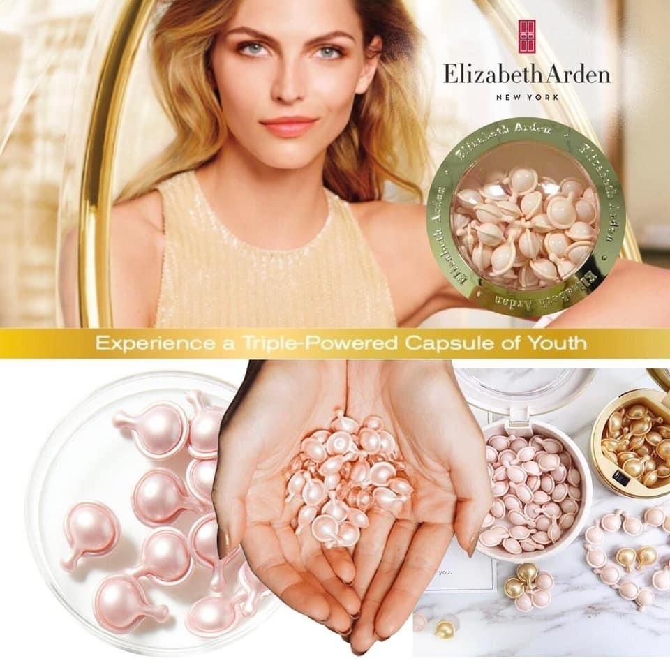 Elizabeth Arden 超時空逆齡抗皺緊致提升精華胶囊👸🏻 (60粒)