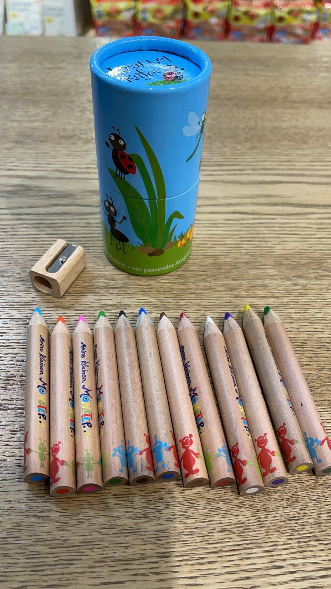 幼兒三角木顏色筆12色