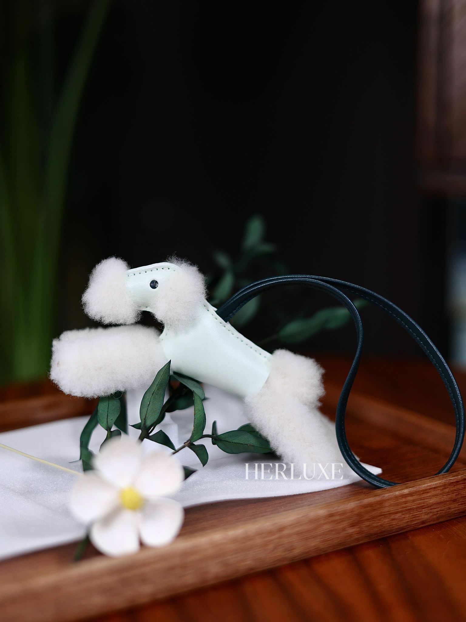 Budy charm 0S vert fizz / 6O vert cyprès / écru