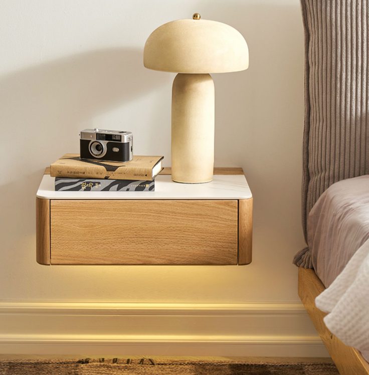 禾沐岩板懸浮床頭櫃 HM-L7021