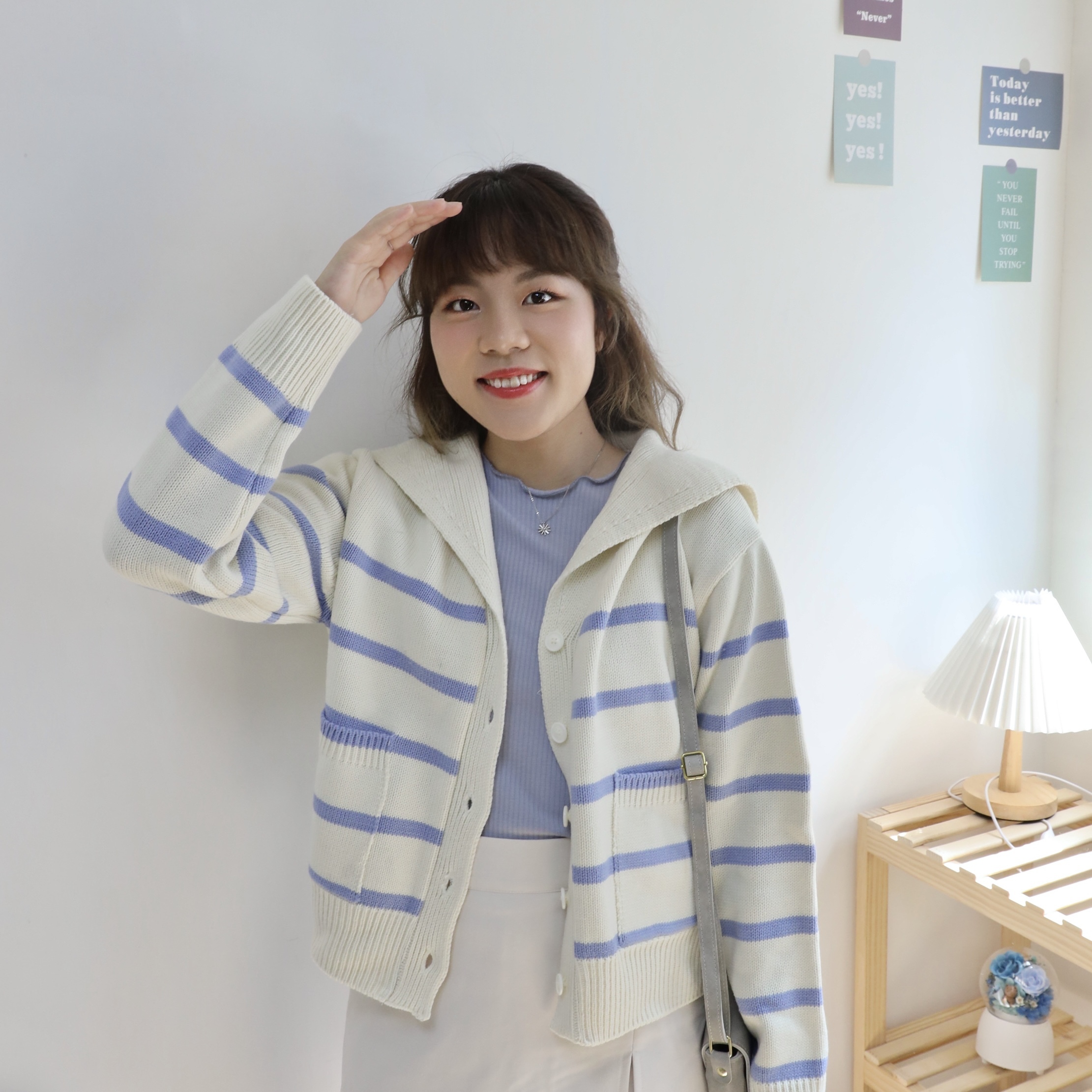 ✨ ||CA125|| 超級無敵青春橫間條口袋外套