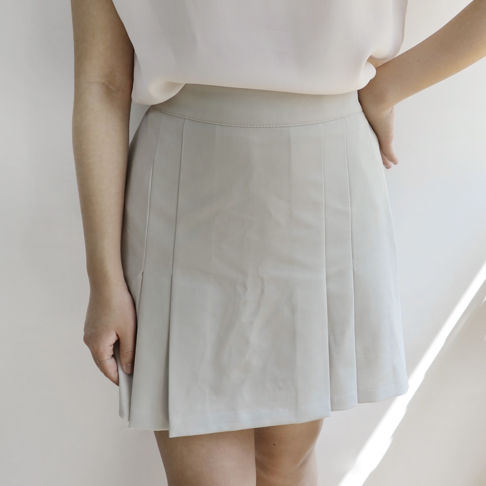 ✨ ||SK226|| 輕盈闊百摺短裙