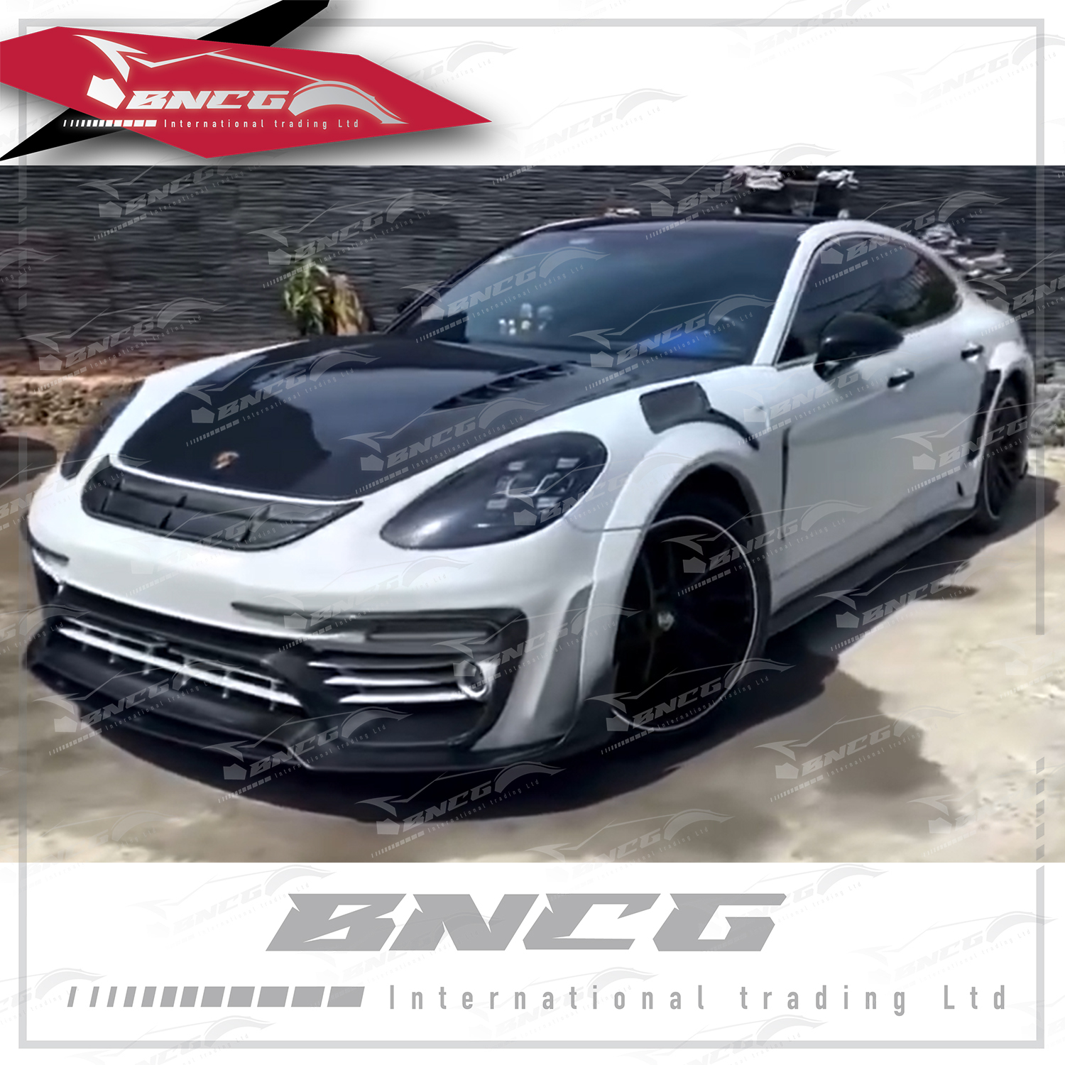 保時捷 Porsche Panamera 971 Mansory 碳纖維 玻璃纖維 大包圍 前保桿 葉子板 輪弧 側裙 後導流