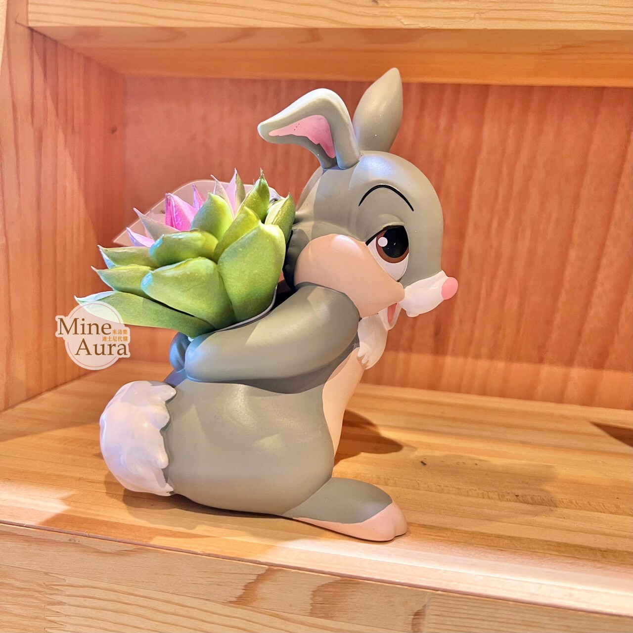 桑普兔 Thumper 造型 仿真植物 擺飾品 小鹿斑比 Bambi -香港迪士尼樂園