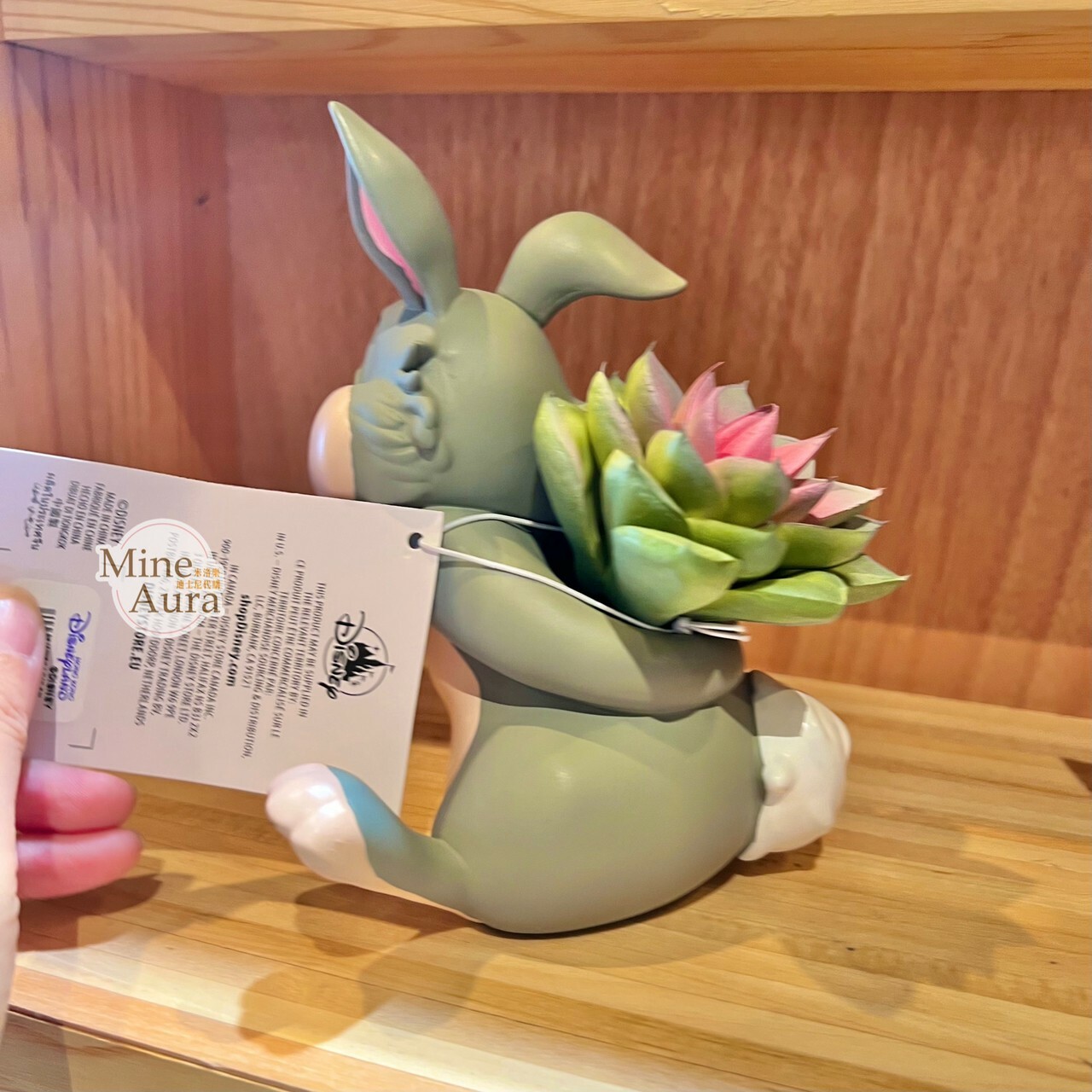 桑普兔 Thumper 造型 仿真植物 擺飾品 小鹿斑比 Bambi -香港迪士尼樂園