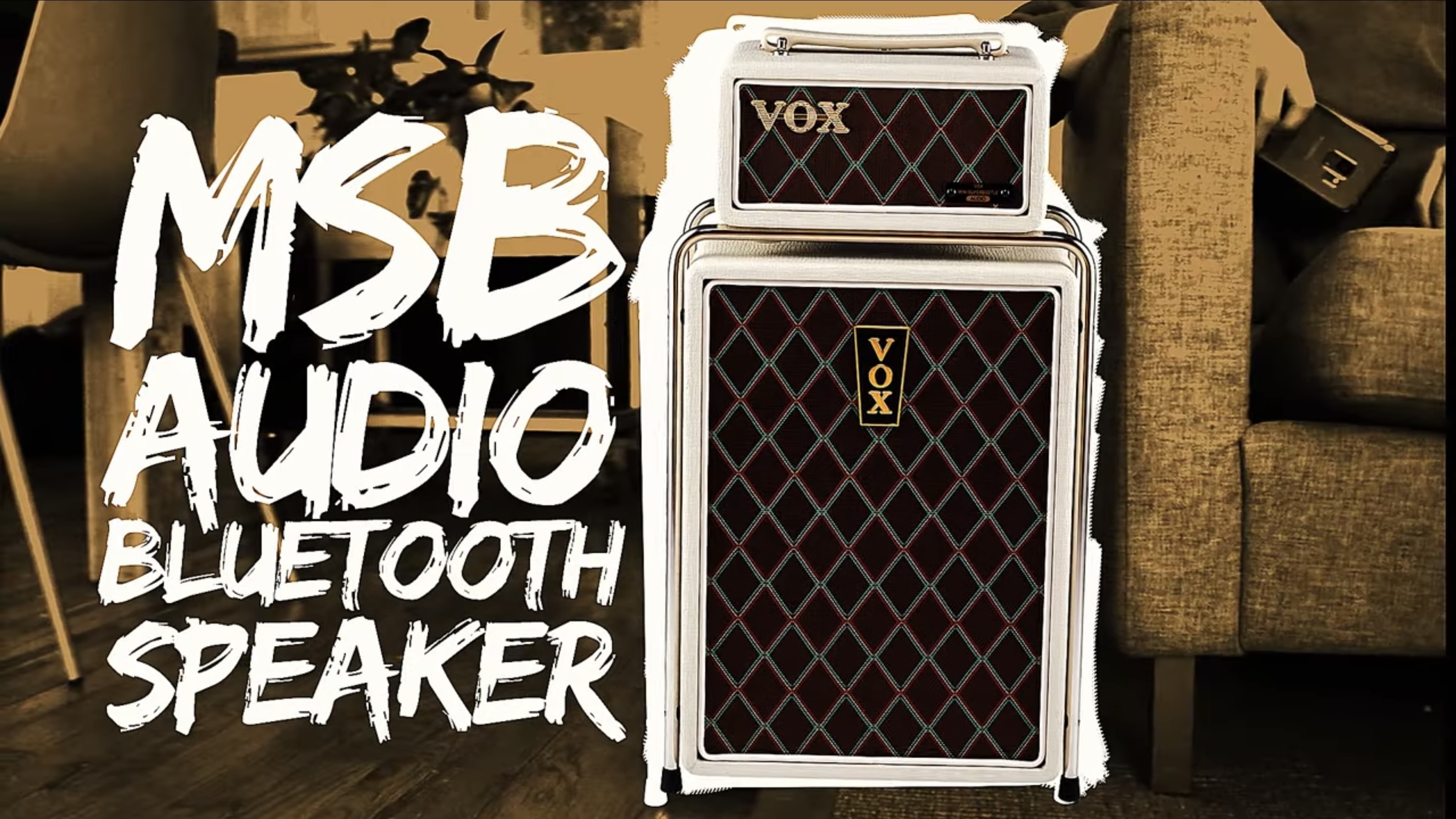 VOX MSB50 Audio 50瓦 電吉他音箱 藍牙音箱 MINI SUPERBEETLE 經典黑/象牙白 贈 Vox Amplug2