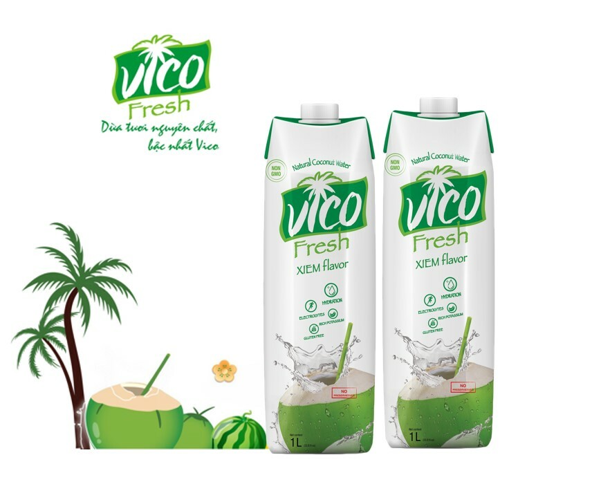 VICO FRESH COCONUT WATER XIEM FLAVOR 330ML