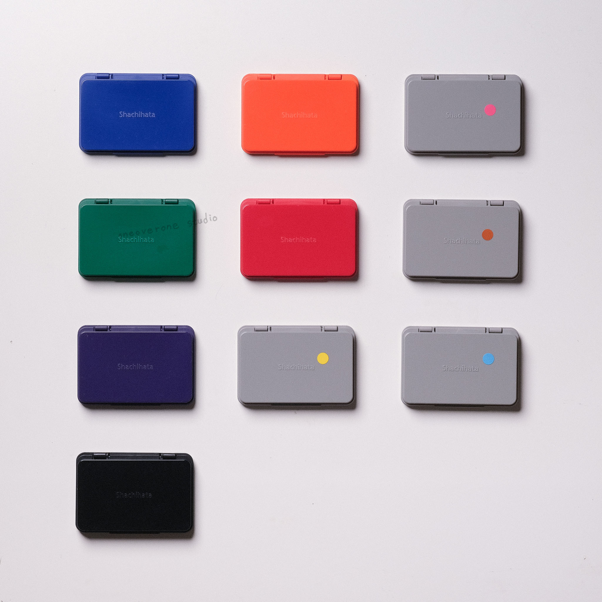 顏料系印台 中型 / Shachihata 鯱旗牌 / 日本